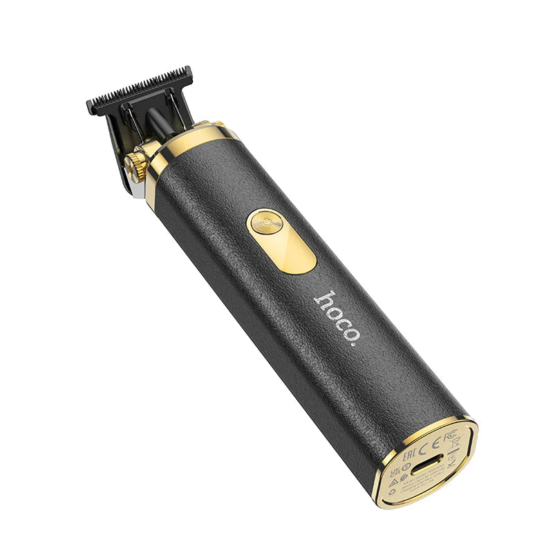 Hoco HP22 Luxury Retro Engraving Electric Hair Clipper Gold Black