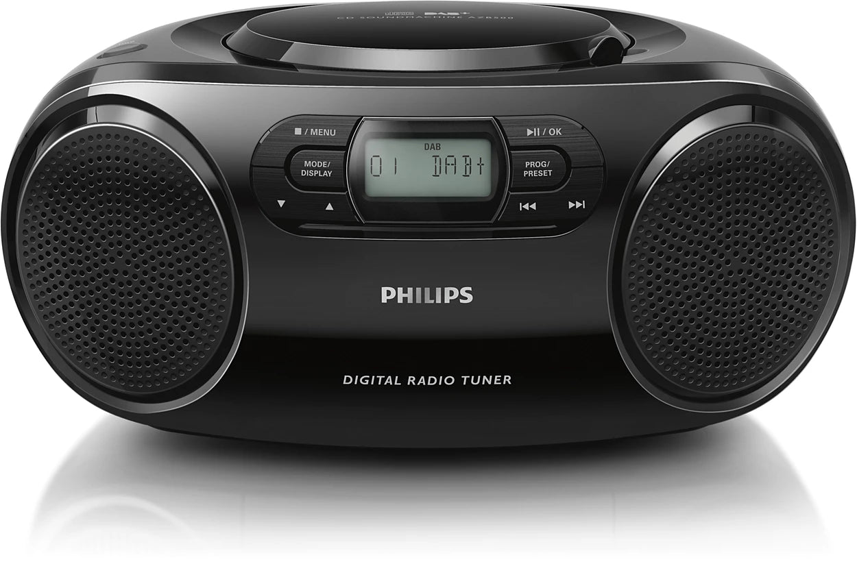 Philips AZB500/12 (DAB+/FM Radio, Dynamic Bass Boost, CD Playback