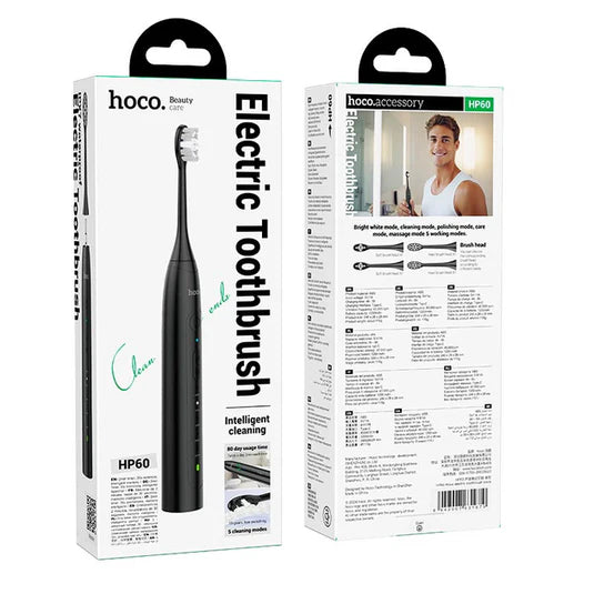 Hoco HP60 Intelligent (80 Days Usage) 4 Head Electric Tooth Brush