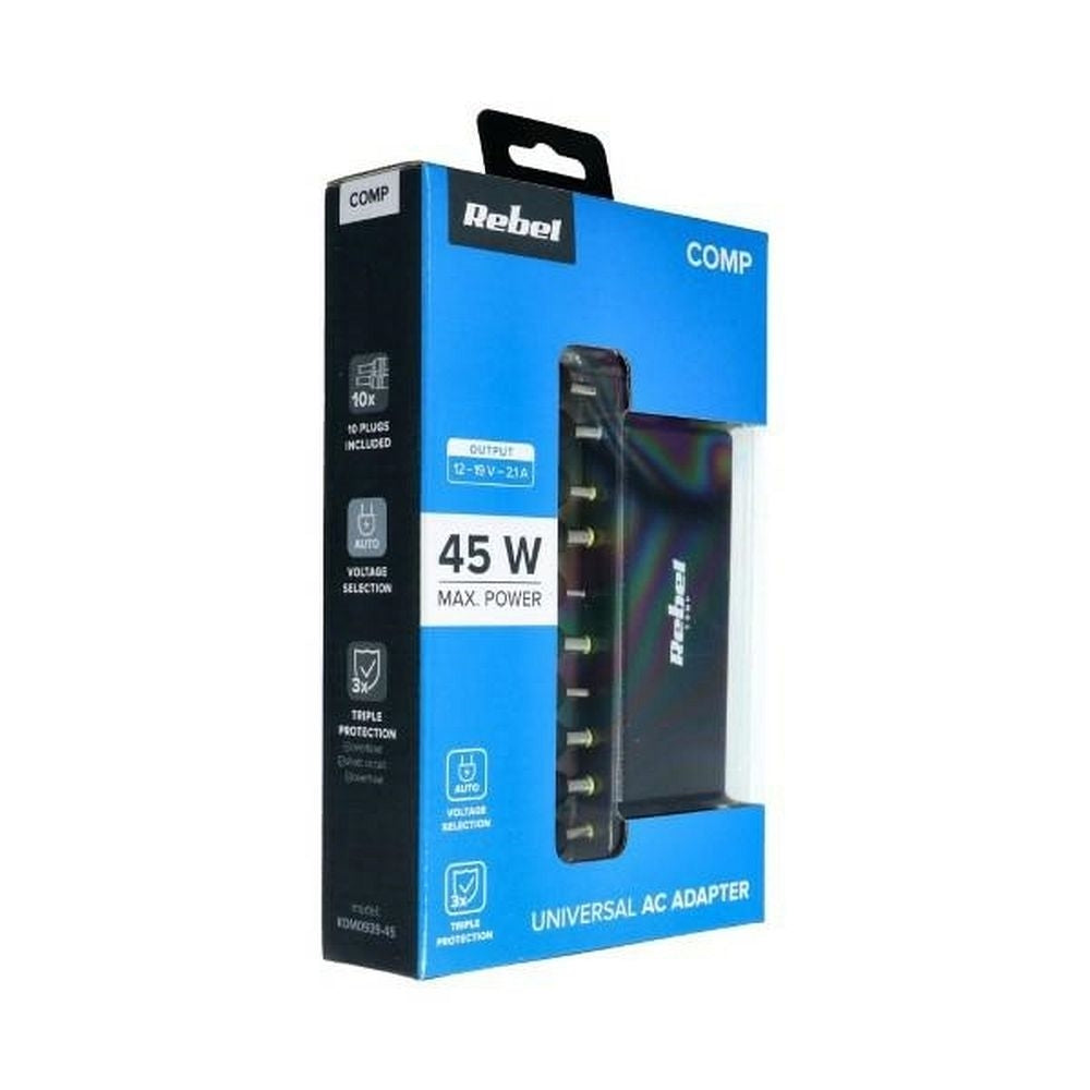 REBEL Universal Travel Charger 10 Plugs