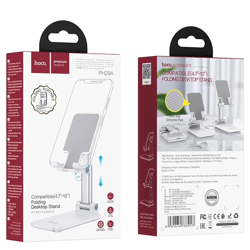 Hoco PH29A Matey Folding Desktop Tablet /Phone Holder