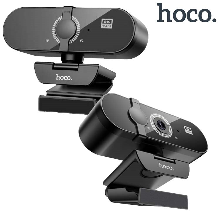 Hoco DI23 USB 2K Web Camera with Microphone – Gadget Geek