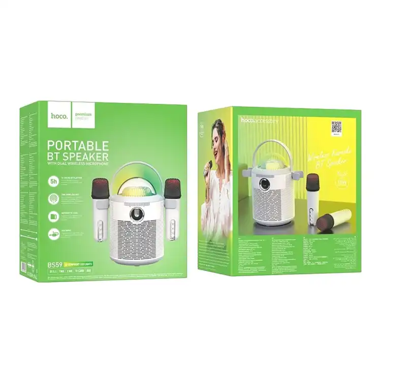 Hoco BS59 Pearlescent BT Speaker with Mic