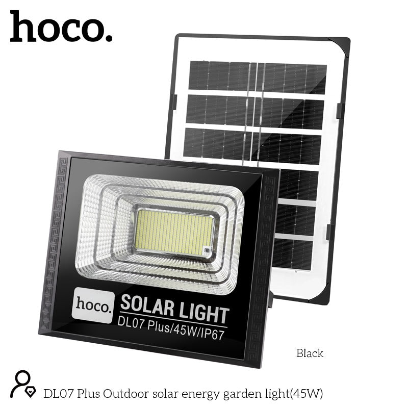 Hoco DL07 Plus Outdoor Solar Energy Garden Light (45W)