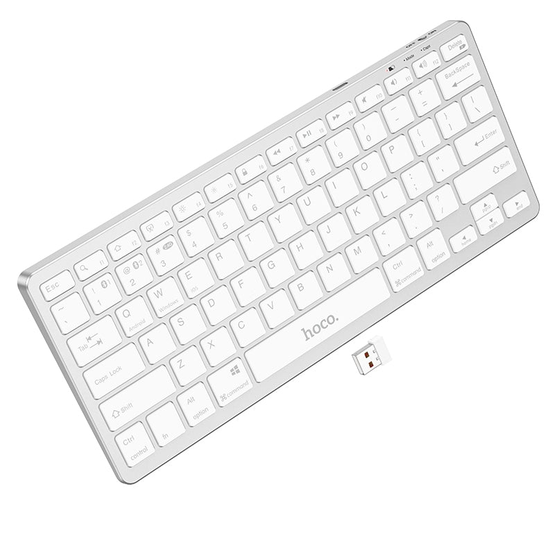 Hoco GM32 Wisdom Ultra Slim Wireless Dual-Mode BT Keyboard