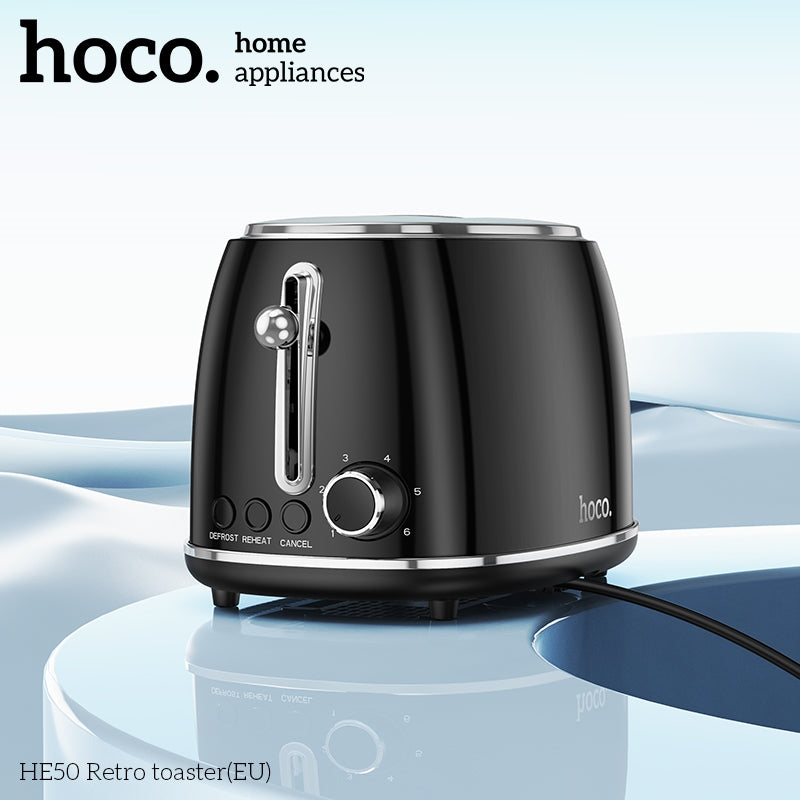 Hoco HE50 Classic Retro 6Baking Mode Toaster (EU)