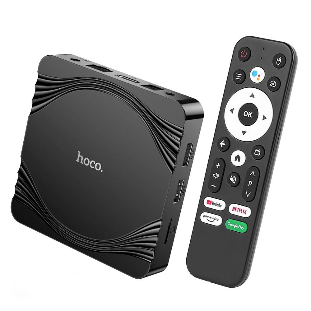 Hoco DQ10 4K UHD WiFi Android TV Box 4GB/32GB