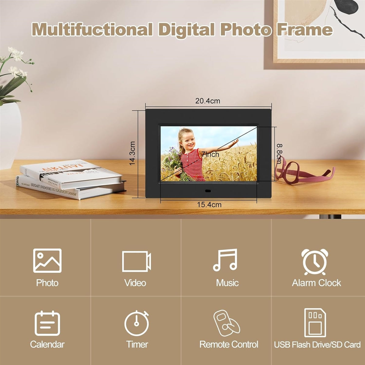 AOKUS Digital Photo Frame