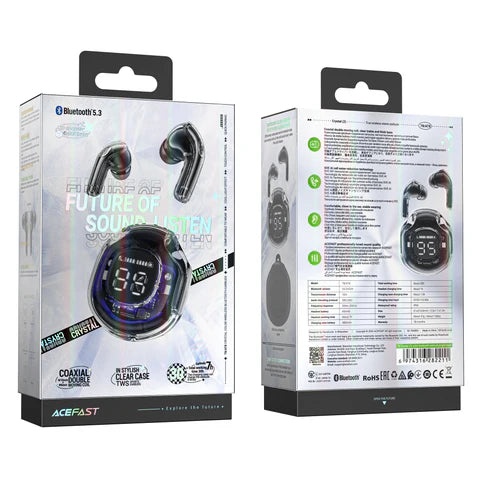 ACEFAST T8 Crystal Color Bluetooth Earbuds