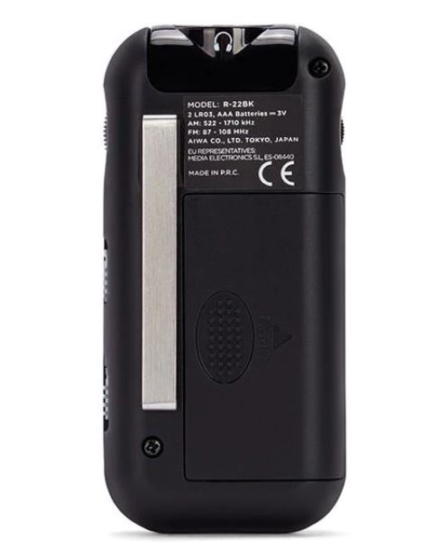 AIWA Mini AM/FM Radio with Earphones