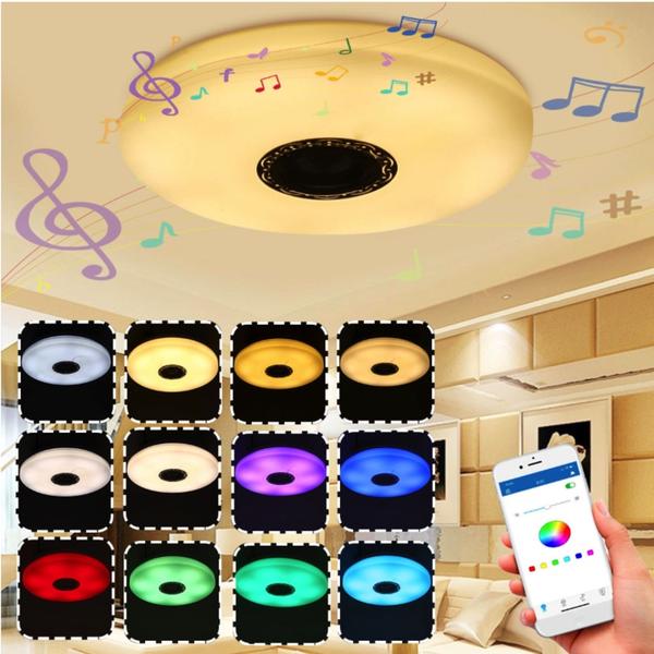 KSIX Rainbow Colour (RGB+CCT) Wifi Speaker Ceiling Light
