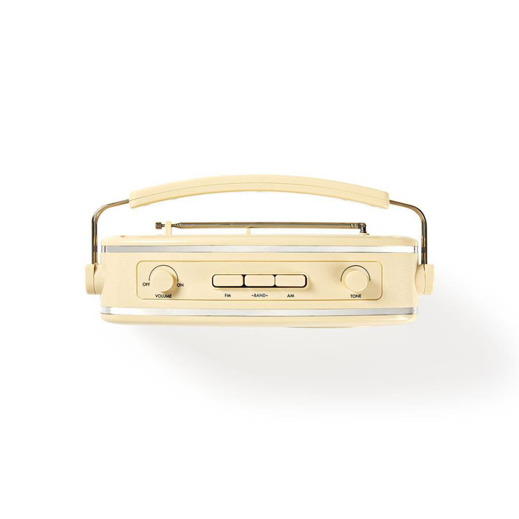 NEDIS Vintage Radio, Bluetooth, HD Stereo Sound