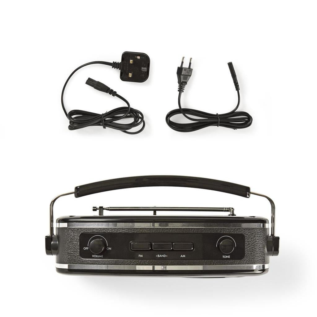 NEDIS Vintage Radio, Bluetooth, HD Stereo Sound