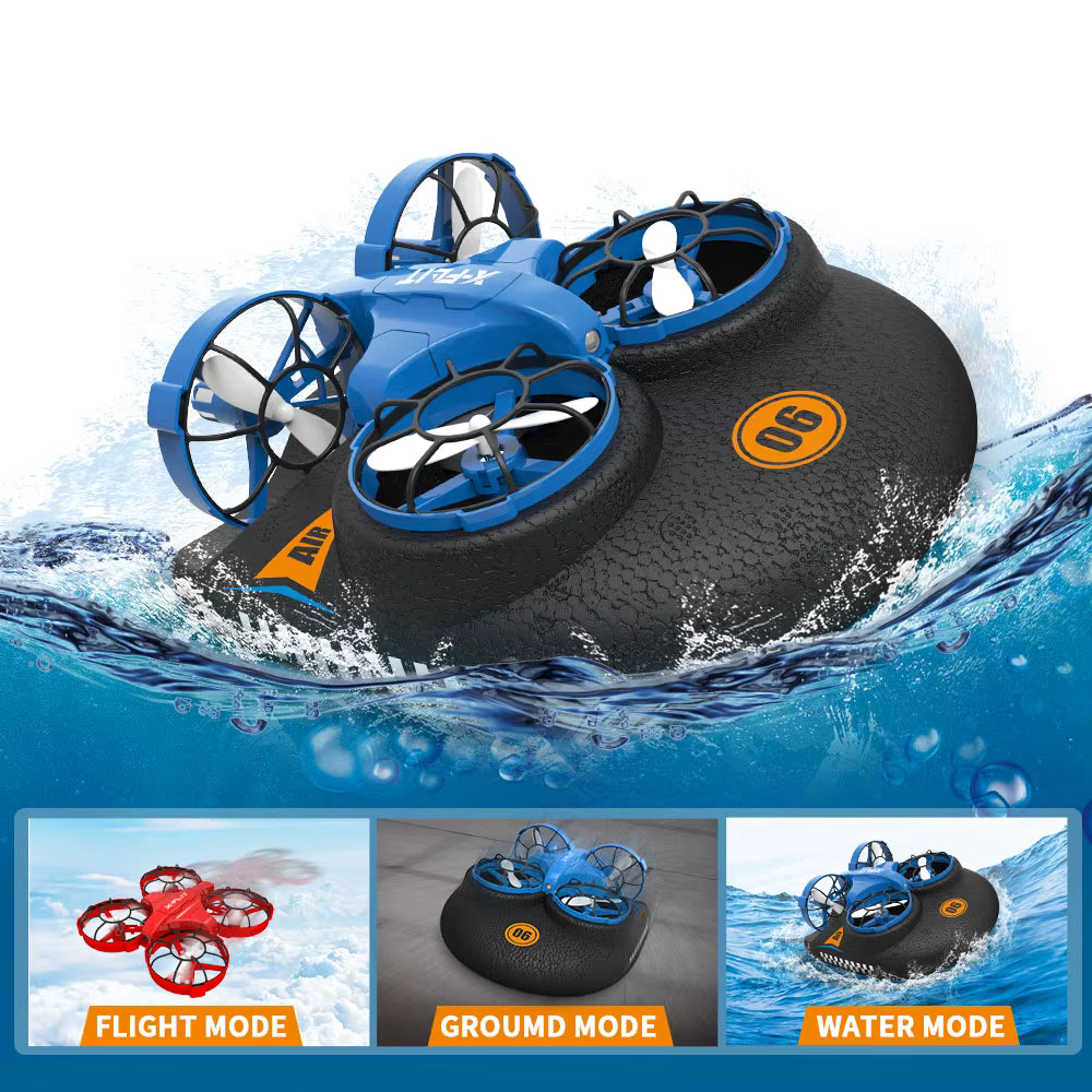 JJRC-H116 XFLIT 3-IN-I 2.4G Air/ Grounf/ Water Aircraft