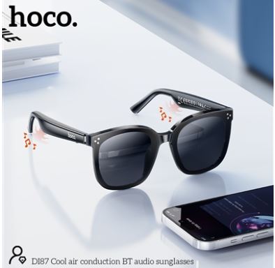 Hoco DI87 Cool BT Audio Sunglasses Black