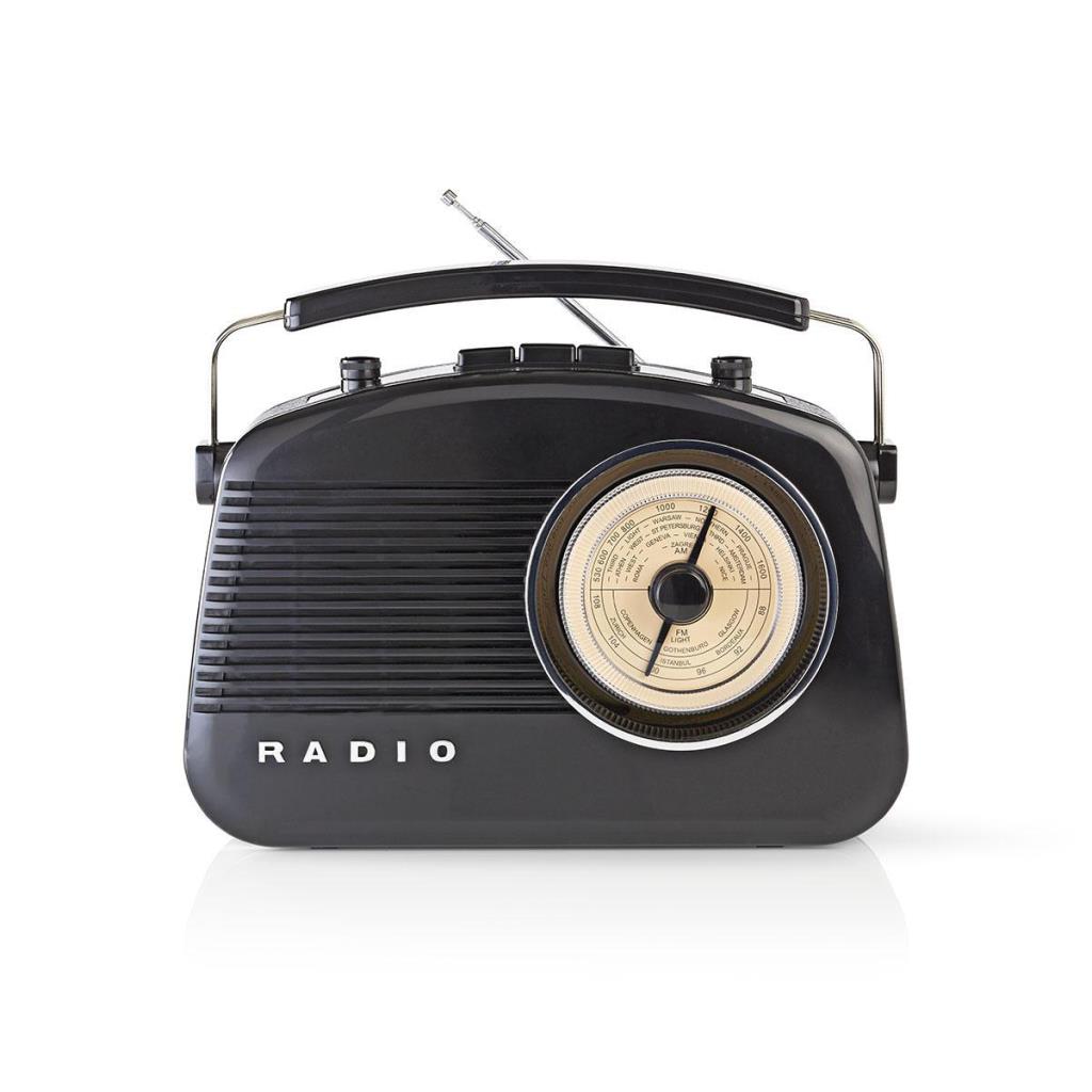 NEDIS Vintage Radio, Bluetooth, HD Stereo Sound