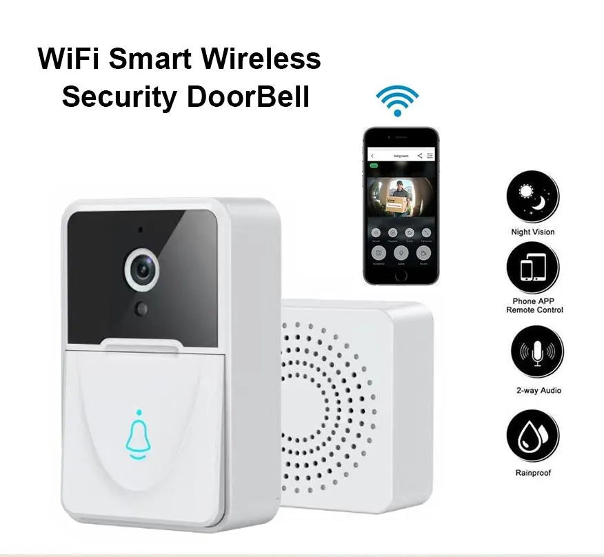 X3 Smart Two Way WiFi Camera Door Bell