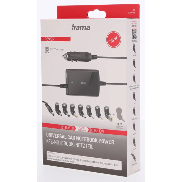 Hama Universal Car Notebook Power 70W
