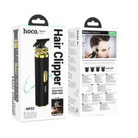 Hoco HP22 Luxury Retro Engraving Electric Hair Clipper Gold Black