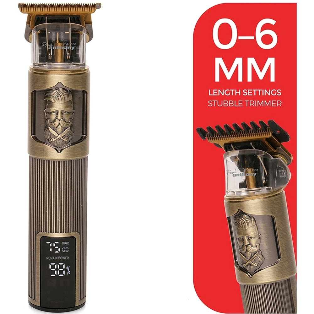 Paul Anthony Style PRO H5136A - USB-C RECHARGEABLE STUBBLE TRIMMER