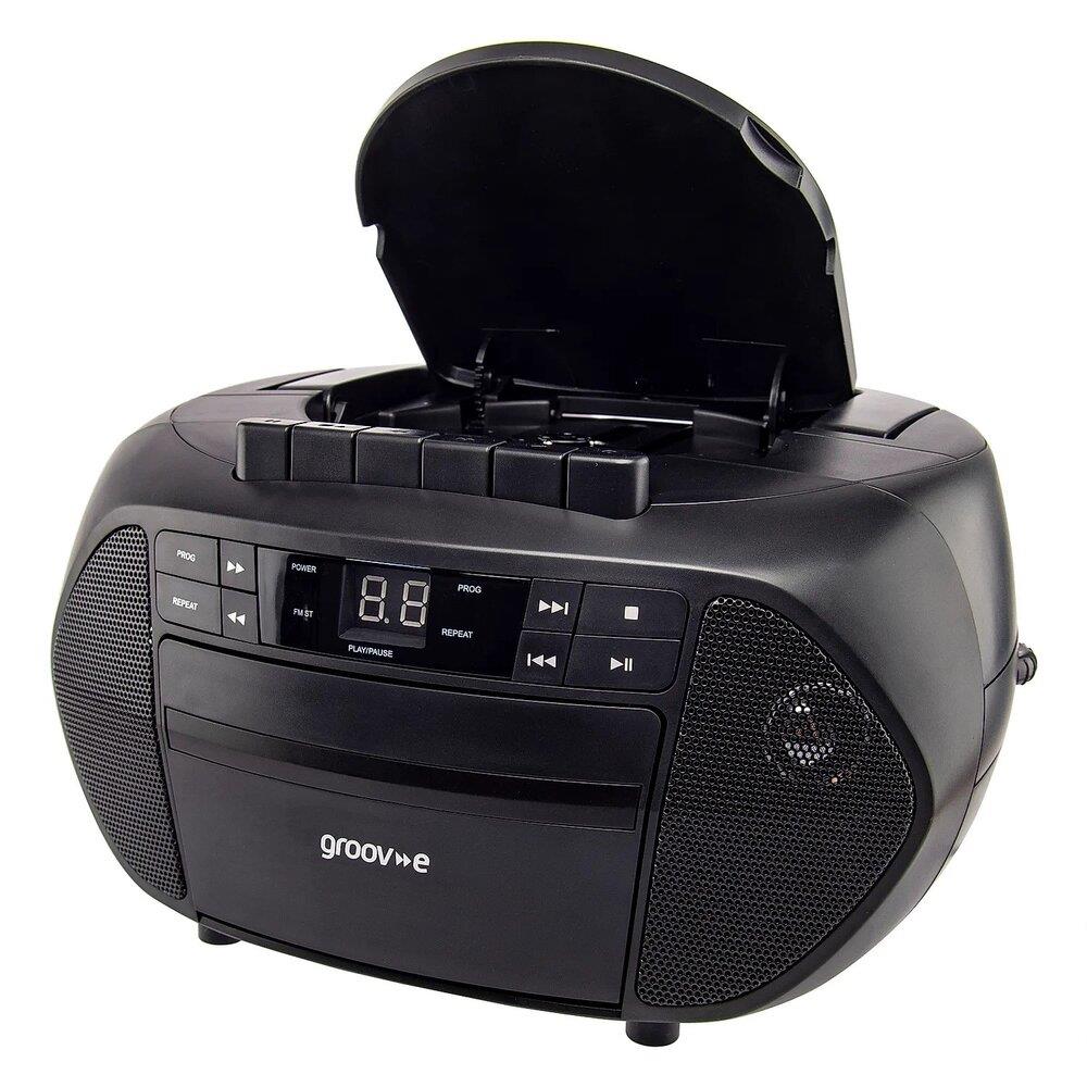 Groov-E CD/Cass & FM Boombox