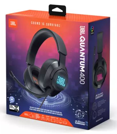 JBL Quantum 100 Gaming Wired Headphones