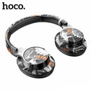 Hoco ESD18 Graffiti Trendy Foldable BT Headphones