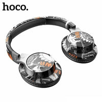 Hoco ESD18 Graffiti Trendy Foldable BT Headphones