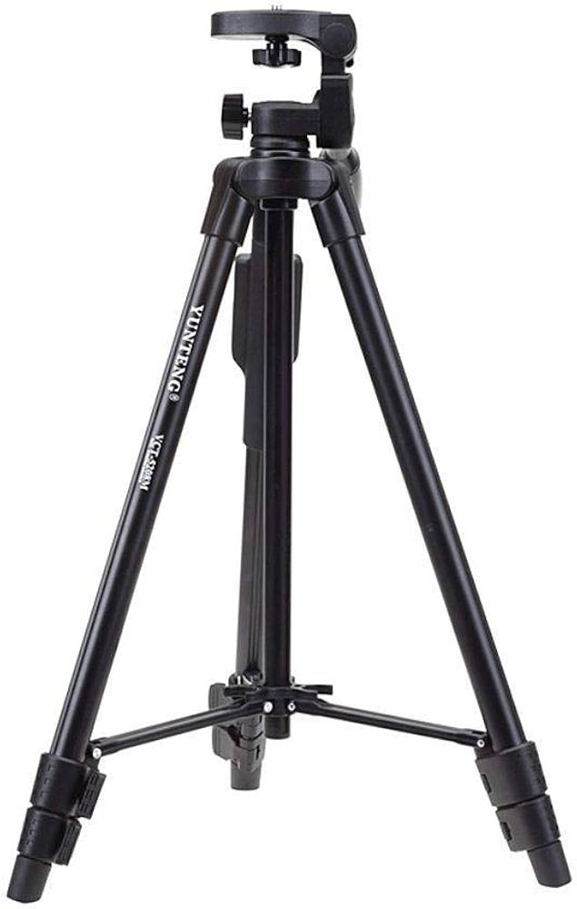 YUNTENG VCT-5208 43cm-125cm Aluminum Professional Tripod