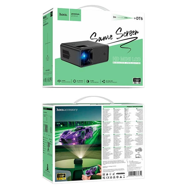 Hoco DT6 Mini Wireless Projector