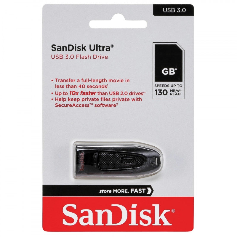 Sandisk Ultra U46 USB 3.0 Flash Drive 130/MB/s