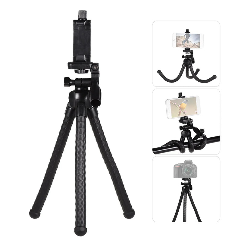 YUNTENG VCT-3280 Anti-Slip Rubber Octopus Tripod