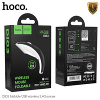 Hoco DI03 Foldable USB 2.4G Ergonomic Design Wireless Mouse