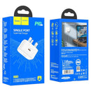 Hoco C91B Type-C 20W PD Power Adapter