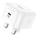 Hoco C91B Type-C 20W PD Power Adapter