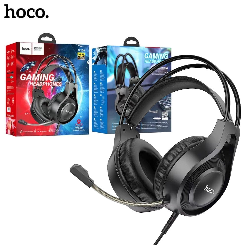 Hoco W106 Tiger Pro Gaming Wired Headset