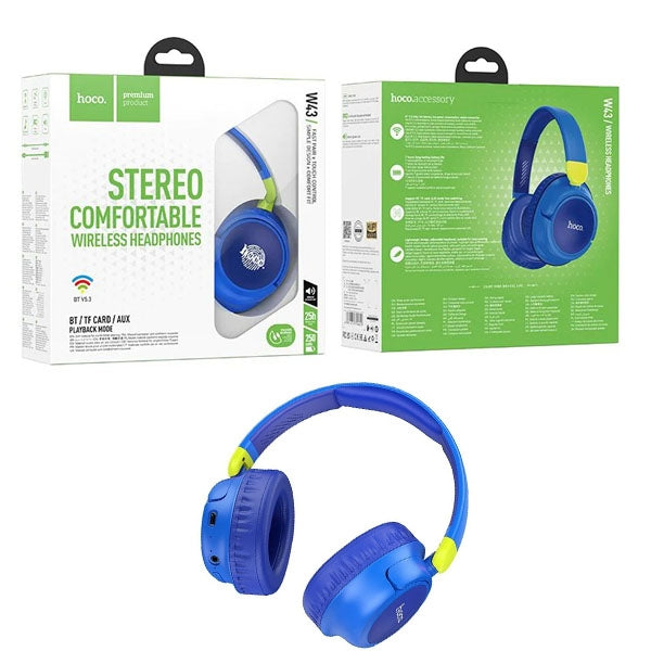 Hoco W43 Stereo 25h Wireless BT Built-in MP3 Headphone