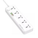 LDNIO SC5415 Multy Function UK Power Strip with 5 AC Sockets + 2 USB+ PD+QC