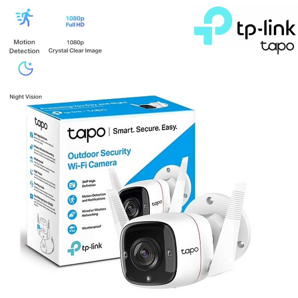 TP-Link Tapo C310 Outdoor Security Weatherproof Wi-Fi HD