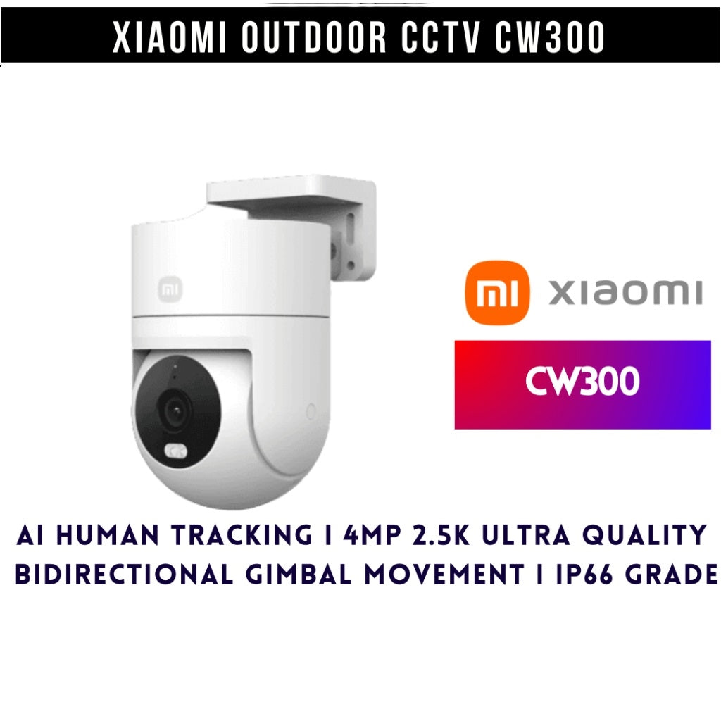 Xiaomi CW300 EU 2.5K Ultra Clear Outdoor Camera