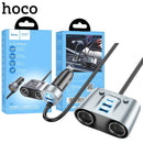 Hoco Z51 2-in-1 Cigarette Lighter Car Charger 147W (2C3A)