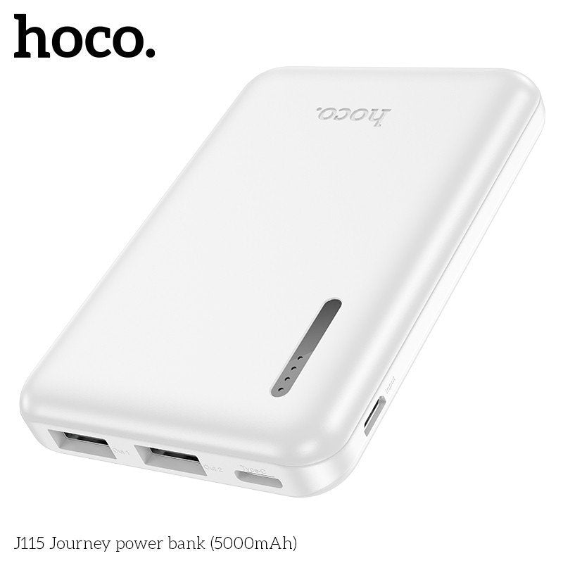 Hoco J115 Ultra Slim Mini Power Bank 5000 mAh