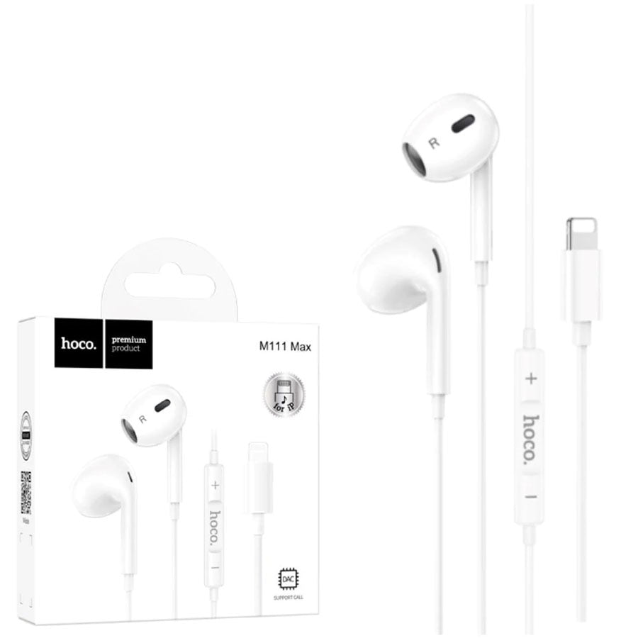 Hoco M111 Max Primero DCA Support Lighting Wired iPhone Earphones