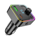 Hoco E81 Fantasy (PD30W+QC3.0) Car BT FM Transmitter