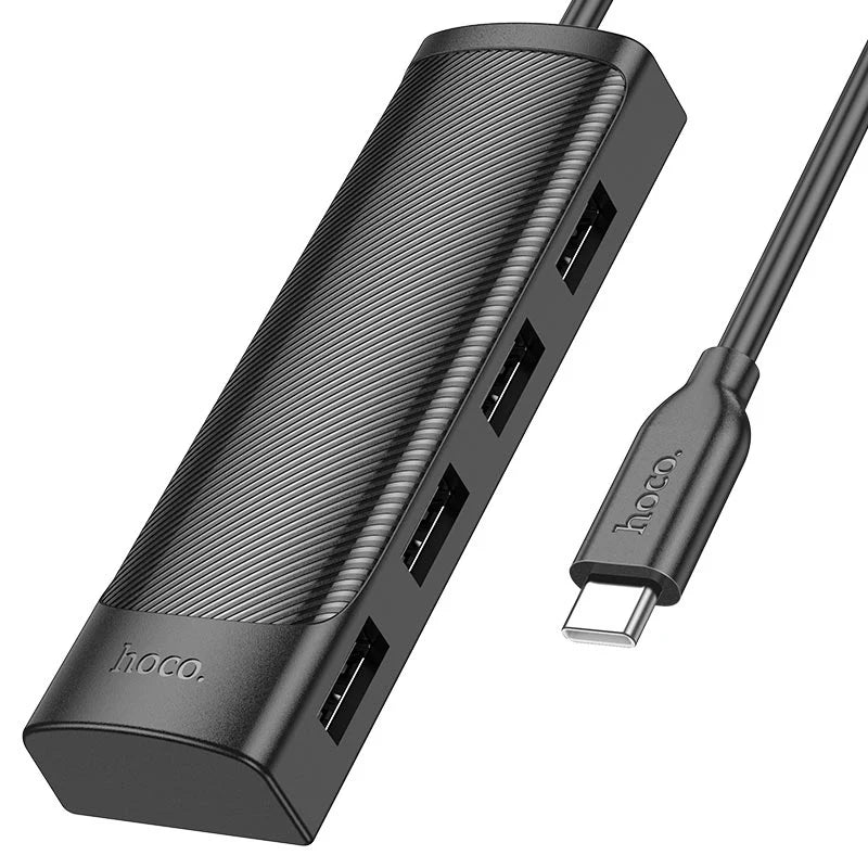 Hoco HB41 4-in-1 Adapter (Type-C to USB 2.0*4)