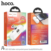 Hoco B37-A5I Sailer Mini Pocket Capsule Power Bank (5000mAh)