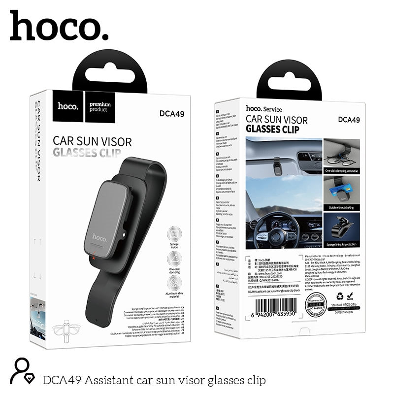 Hoco DCA49 Assistant Car Sun Glasses Clip