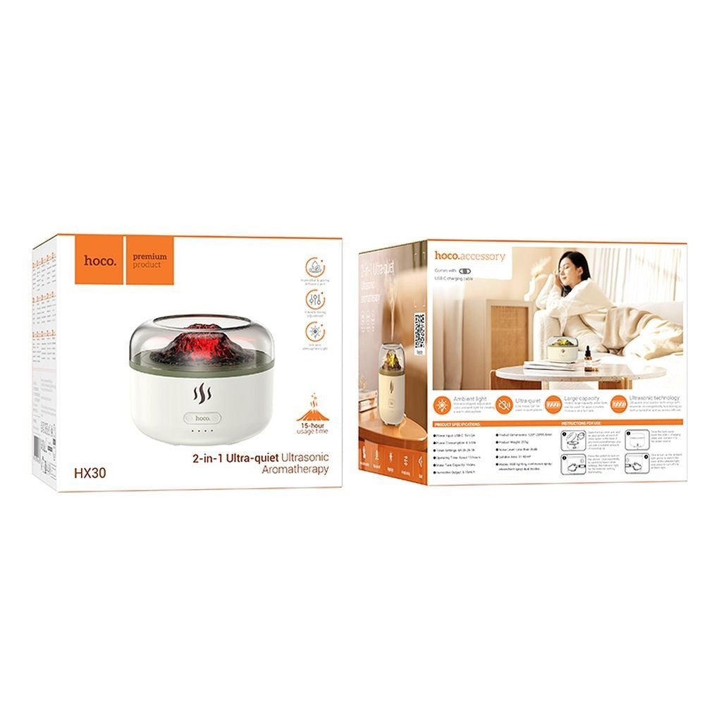 Hoco HX30 Ultrasonic Aromatherapy Humidifier – Gadget Geek
