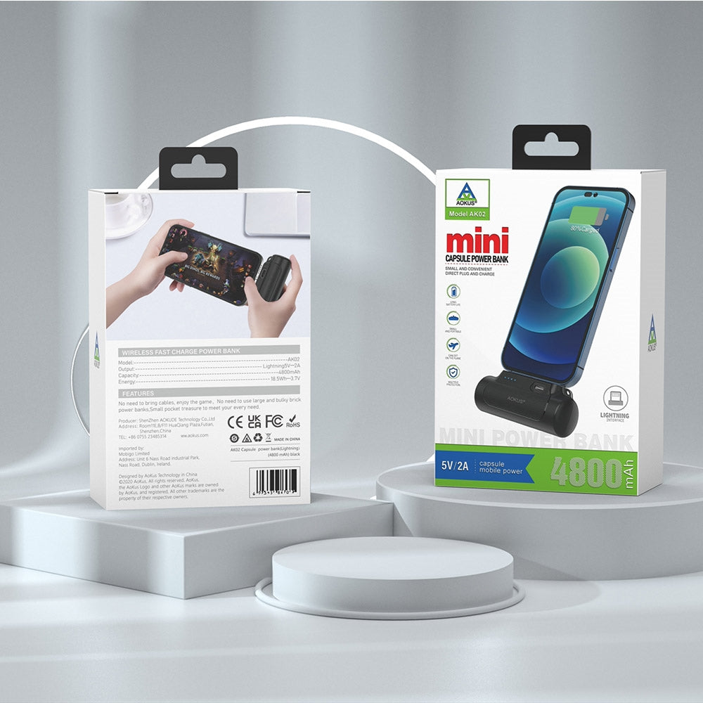 Aokus AK02 Capsule Type-C Power Bank 4800mAh