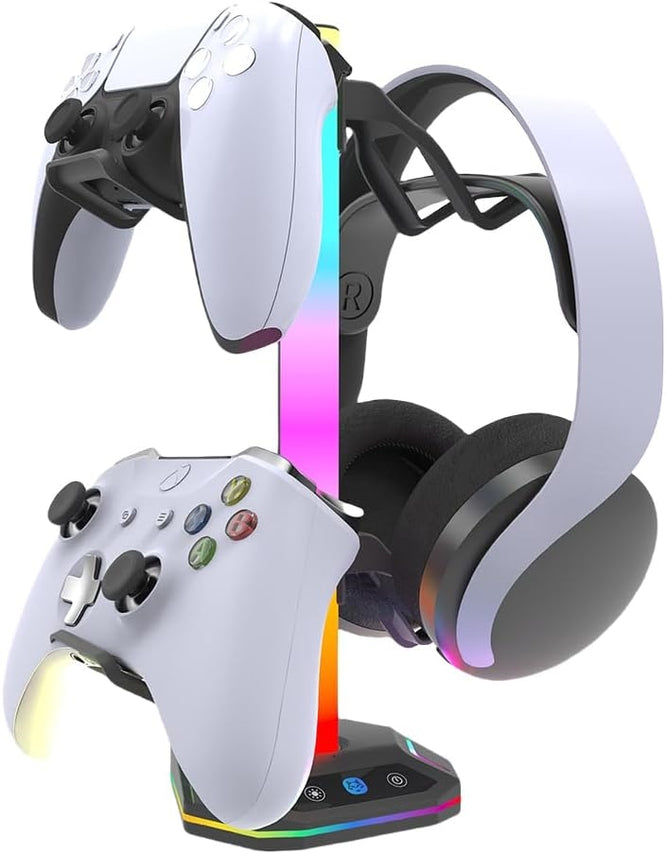 P5S023A PS5 10 RGB Light Effect Gamepad Stand Holder